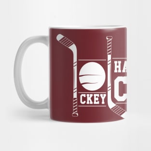 Hockey hair don't care Mug